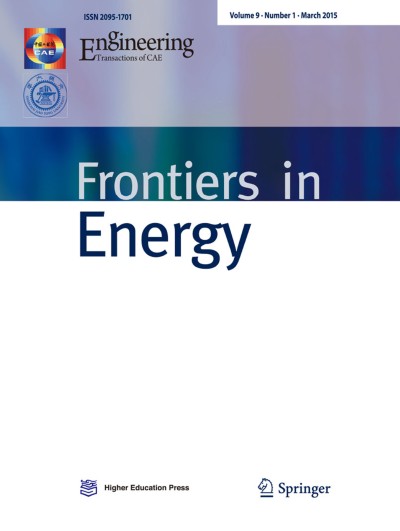 Frontiers in Energy 1/2015