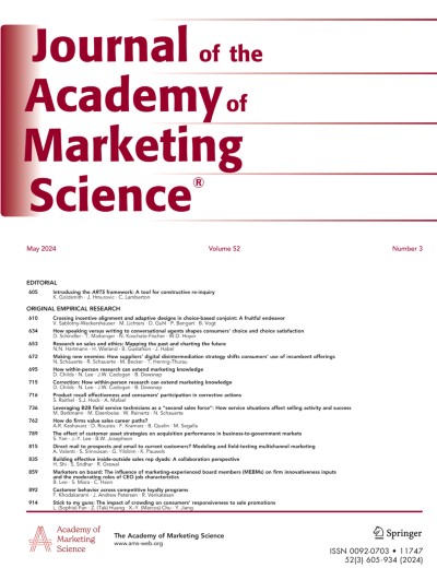 Journal of the Academy of Marketing Science 3/2024