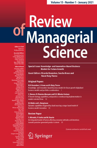 Review of Managerial Science 1/2021