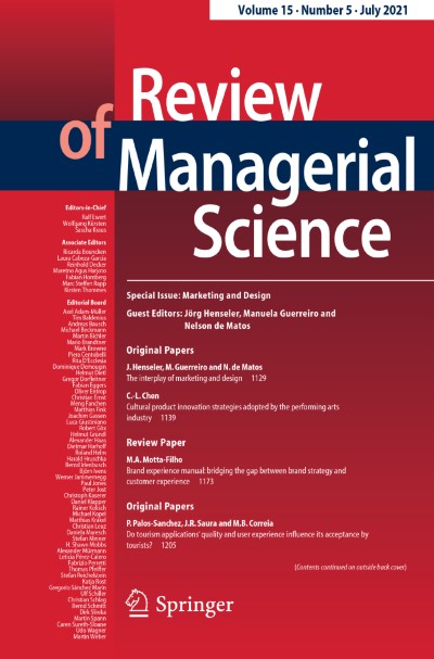 Review of Managerial Science 5/2021