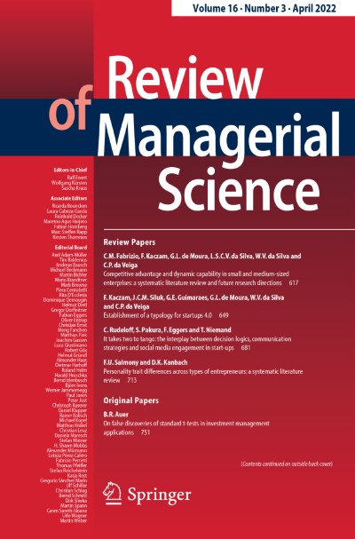 Review of Managerial Science 3/2022