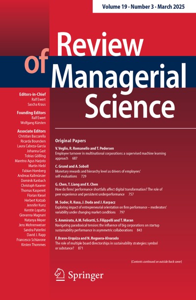 Review of Managerial Science 3/2025
