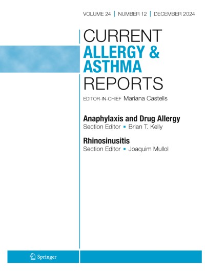 Current Allergy and Asthma Reports 12/2024