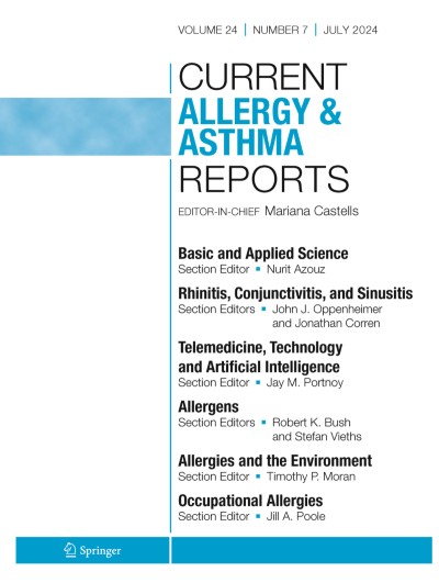 Current Allergy and Asthma Reports 7/2024