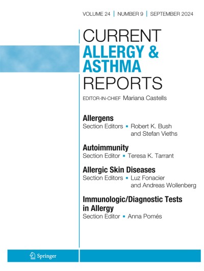 Current Allergy and Asthma Reports 9/2024