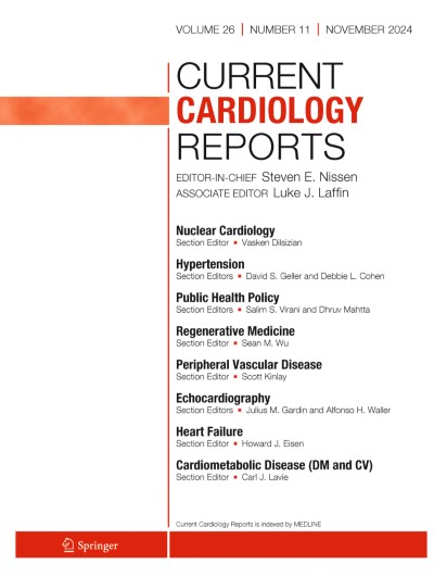Internal Medicine Current Cardiology Reports Springermedicine