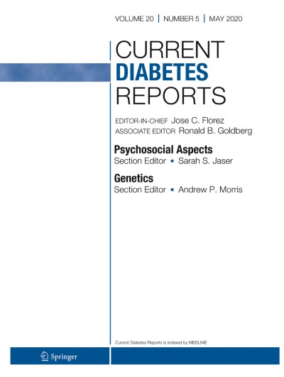 Current Diabetes Reports 5/2020