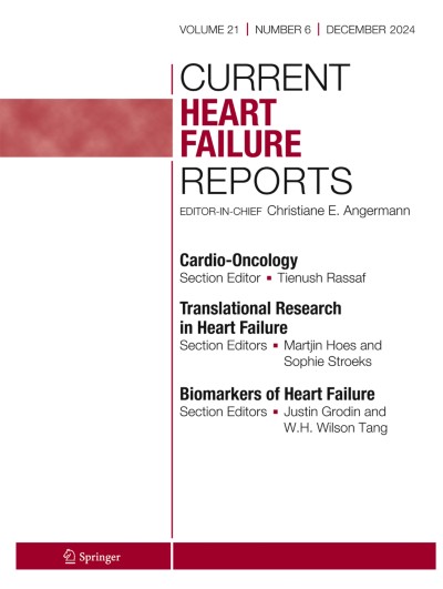 Link to Journal Current Heart Failure Reports