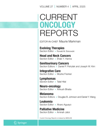 Current Oncology Reports 4/2025
