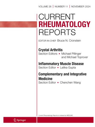Current Rheumatology Reports 11/2024