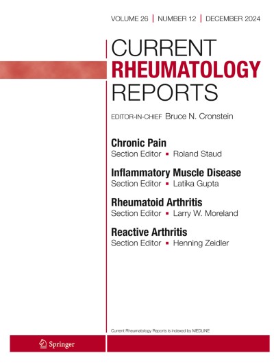 Current Rheumatology Reports 12/2024