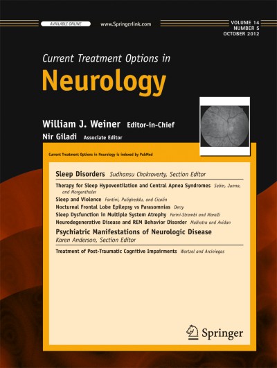 Current Treatment Options in Neurology 5/2012