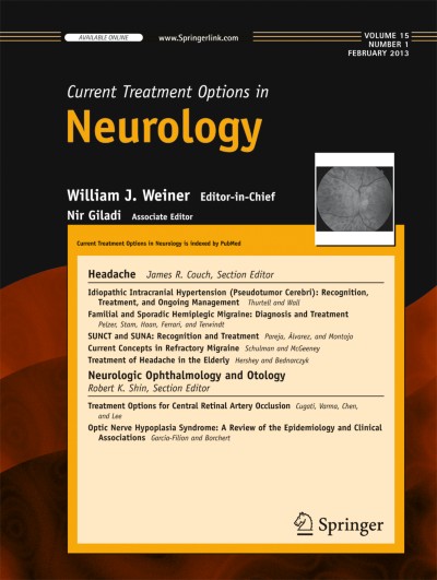 Current Treatment Options in Neurology 1/2013