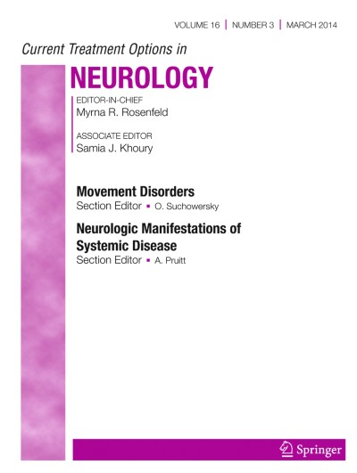 Current Treatment Options in Neurology 3/2014