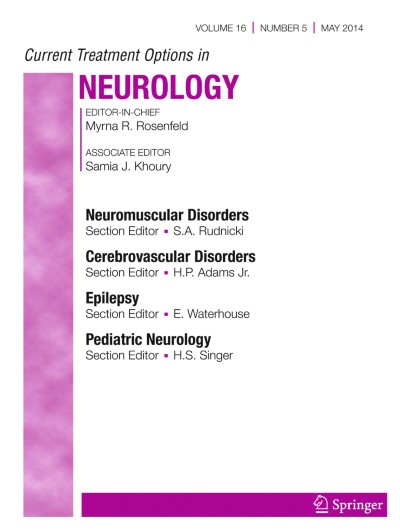 Current Treatment Options in Neurology 5/2014