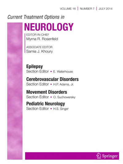 Current Treatment Options in Neurology 7/2014