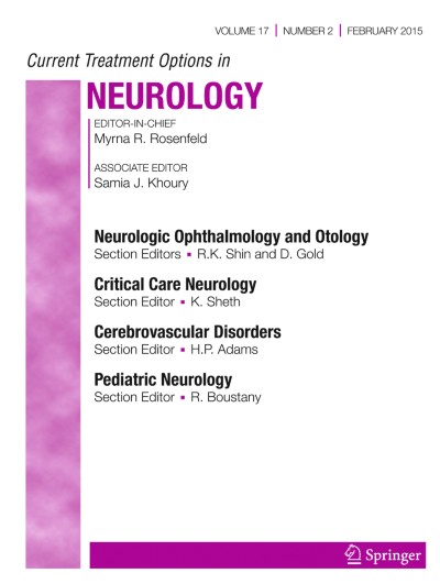 Current Treatment Options in Neurology 2/2015