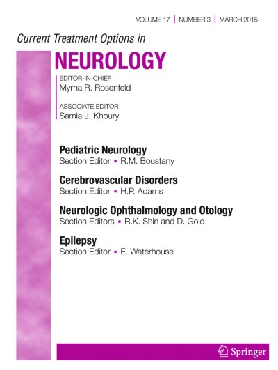 Current Treatment Options in Neurology 3/2015