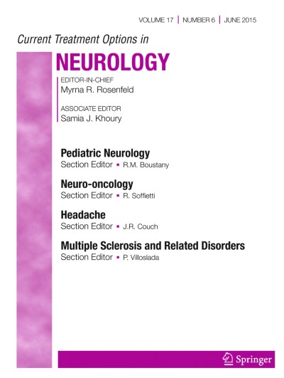 Current Treatment Options in Neurology 6/2015