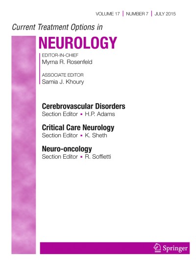Current Treatment Options in Neurology 7/2015