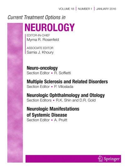 Current Treatment Options in Neurology 1/2016