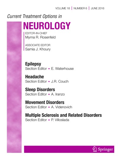 Current Treatment Options in Neurology 6/2016