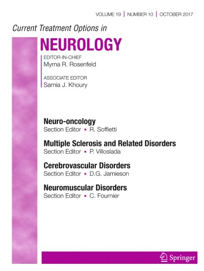 Current Treatment Options in Neurology 10/2017