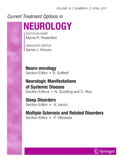 Current Treatment Options in Neurology 4/2017