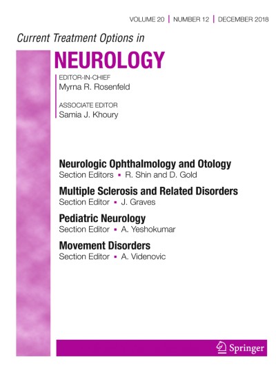 Current Treatment Options in Neurology 12/2018