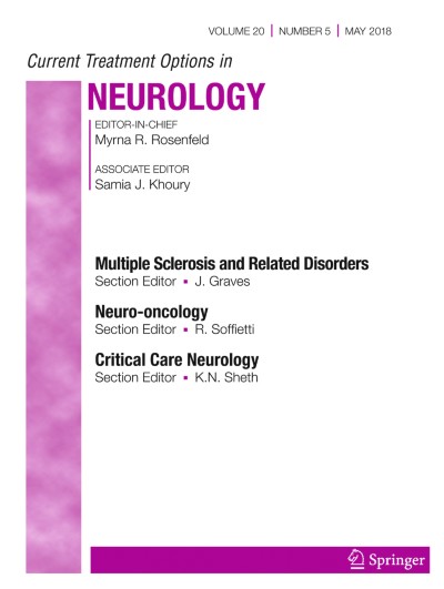 Current Treatment Options in Neurology 5/2018