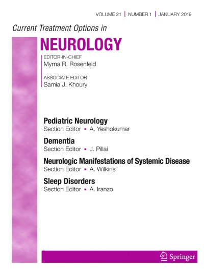 Current Treatment Options in Neurology 1/2019