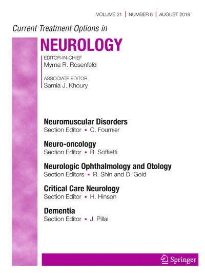 Current Treatment Options in Neurology 8/2019