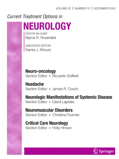Current Treatment Options in Neurology 12/2020