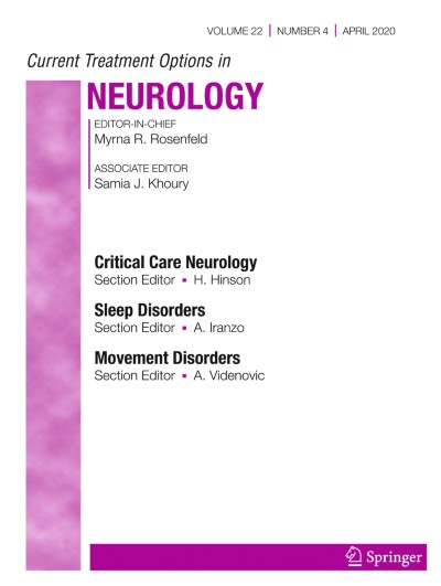 Current Treatment Options in Neurology 4/2020