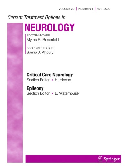 Current Treatment Options in Neurology 5/2020