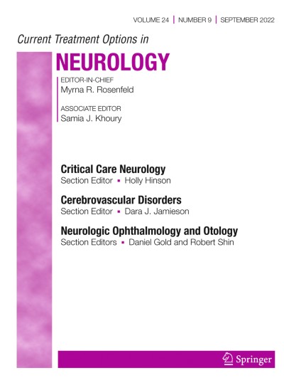 Current Treatment Options in Neurology 9/2022