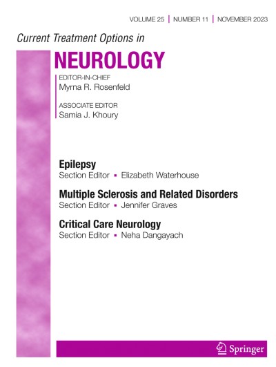 Current Treatment Options in Neurology 11/2023