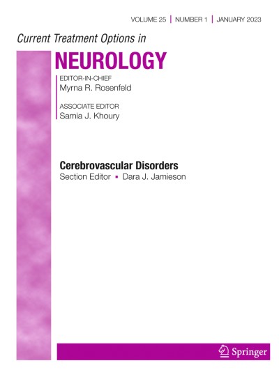Current Treatment Options in Neurology 1/2023