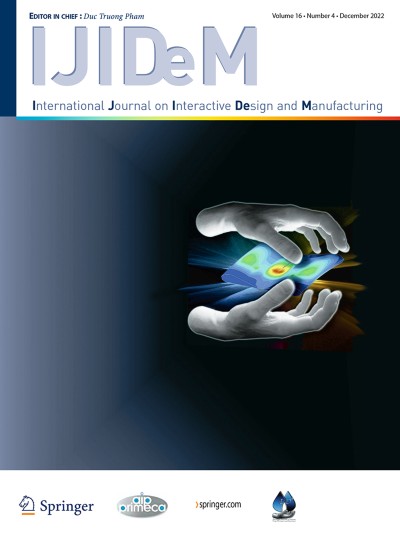 International Journal on Interactive Design and Manufacturing (IJIDeM) 4/2022