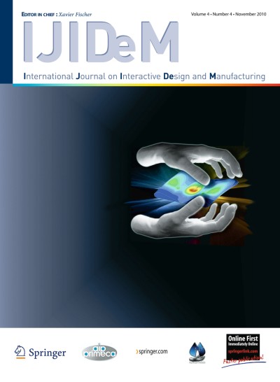 International Journal on Interactive Design and Manufacturing (IJIDeM) 4/2010