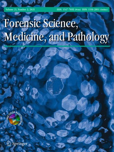 Link to Journal Forensic Science, Medicine and Pathology