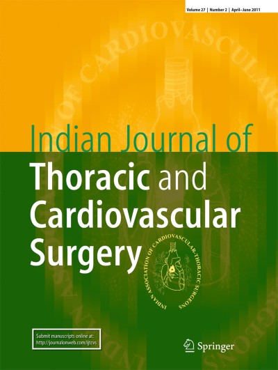 Indian Journal of Thoracic and Cardiovascular Surgery 2/2011