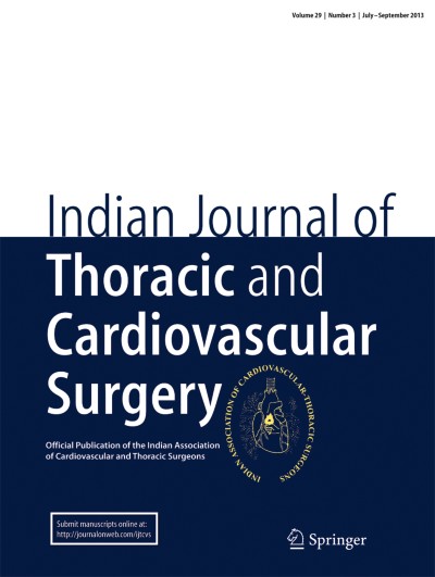 Indian Journal of Thoracic and Cardiovascular Surgery 3/2013