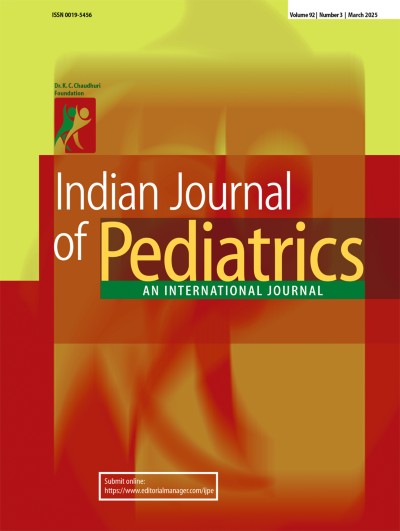 Indian Journal of Pediatrics 3/2025
