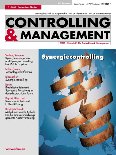 Controlling & Management Review 5/2006