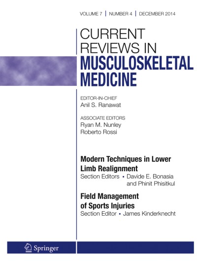 Current Reviews in Musculoskeletal Medicine 4/2014