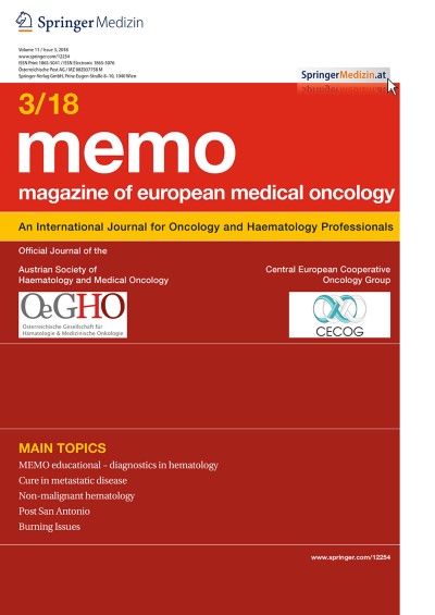 memo - Magazine of European Medical Oncology 3/2018