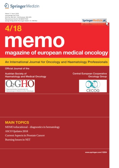 memo - Magazine of European Medical Oncology 4/2018