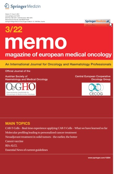 memo - Magazine of European Medical Oncology 3/2022