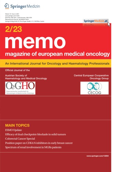memo - Magazine of European Medical Oncology 2/2023